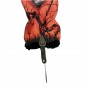 Gaiters WILD ZONE camouflage with boar motif (orange)