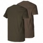 T-Shirt 2-pack HARKILA Graphic (willow green/grey)