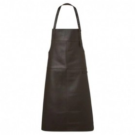 Apron  Chevalier leather brown, one size