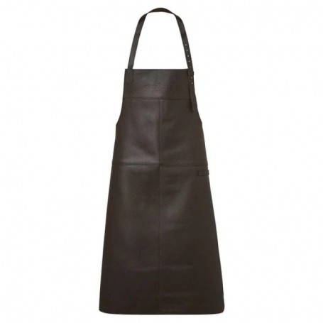 Apron  Chevalier leather brown, one size