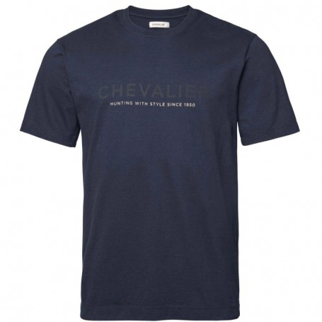 Parforce T-Shirt Chevalier Logo (stormy blue)