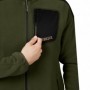 Fleece jacket HARKILA Venjan (duffel green/black)