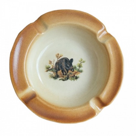 Ashtray With hog Decoration KOZAP (16 Cm)