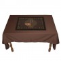 Tablecloth WILD ZONE with roe deer motif (140x140 cm)