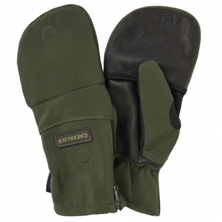 Parforce Handschuhe Nimrod Windblocker Pullover Fäustlinge (dunkelgrün)