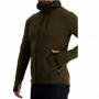 Hoodie jacket ALASKA Sniper (moss brown)