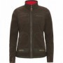 Fleece jacke HARKILA Kamko Damen (braun/rot)