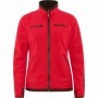 Fleece jacke HARKILA Kamko Damen (braun/rot)