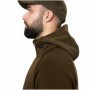 Hoodie jacket SEELAND Cross w/zip (dark olive)