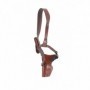 Shoulder holster Falco Sig Sauer P320M17 leather, brown D109-SSP320M17-R-BR