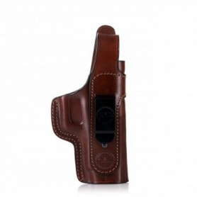 Pistol case Falco Glock 17 GEN5 leather, brown A206-G17-R-BR