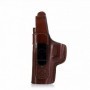 Pistol case Falco Glock 17 GEN5 leather, brown A206-G17-R-BR
