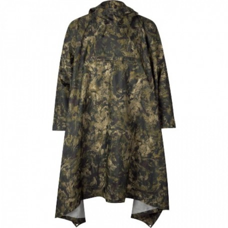 Rain Poncho SEELEND Taxus Camo (InVis green) one size