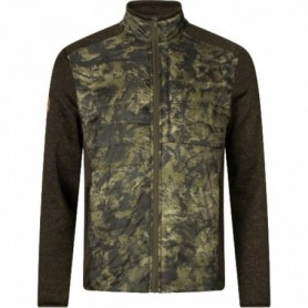 Jacke SEELAND Theo Hybrid Camo (Kieferngrün/InVis grün)