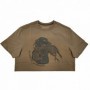 T-shirt HARKILA Retrievel S/S Dog&pheasant (antique olive)