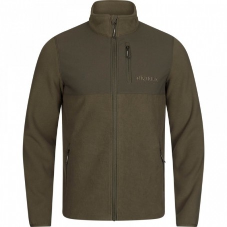 Fleece jacket HARKILA Fjell (Light willow green)