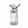 Salt container FRANK with deer head 176828 (1pcs)