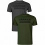 T-Shirt Harkila logo 2-pack (Duffel green/phantom)