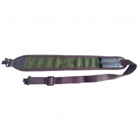 Gun sling HUNTERA green with clamps 119x7cm HDI201GR