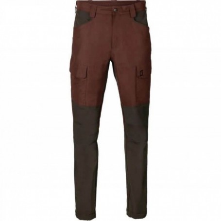 Trousers Asmund (Burgundy/Shadow brown)