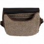 Shoulder Bag AKAH leather with wool details (60165000)
