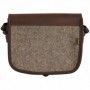 Shoulder Bag AKAH leather with wool details (60165000)