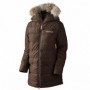 Woman jacket HARKILA Expedition Down (Shadow brown)