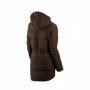 Woman jacket HARKILA Expedition Down (Shadow brown)