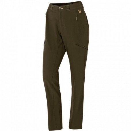 Woman trousers HARKILA Herlet Tech (Willow green)