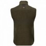 Waistcoat HARKILA Polar fleece (willow green)