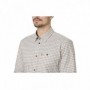 Shirt SEELAND Oxford shooting (Grape Leaf/Terracotta Check)