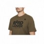 T-Shirt SEELAND Bird Lover (Dunkles Oliv meliert)