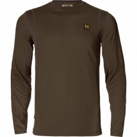 T-shirt HARKILA Forest Hunter L/S (Hunting green/Shadow brown)