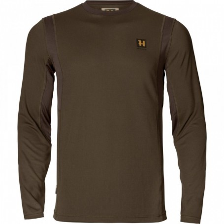 Parforce T-Shirt HARKILA Forest Hunter L/S (Hunting grün/Shadow brown)