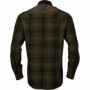 Shirt HARKILA Driven Hunt flannel (olive green check)