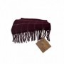 Scarf HARKILA Retrieve (Burgundy check)