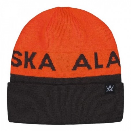 Beanie ALASKA Reversible (Brown/Orange)