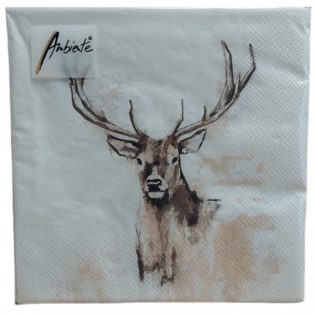 Napkins "Red deer" (20 pcs.)