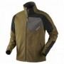 Jacke HARKILA Thor Fleece (Olivgrün/Schwarz)