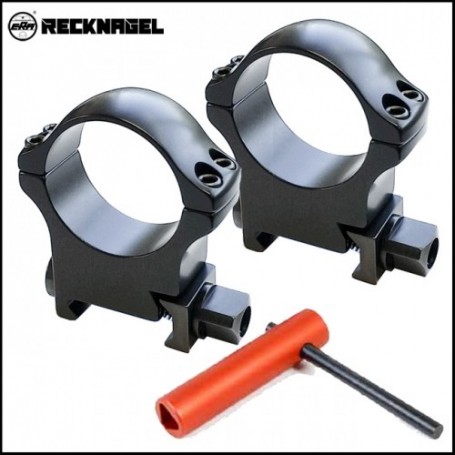 Rifle scope mounting rings RECKNAGEL D30, BH 14