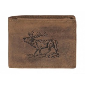Brieftasche "Hirsch" High Format GREENBURRY 1705-Stag-25