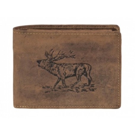 Parforce Brieftasche "Hirsch" High Format GREENBURRY 1705-Stag-25