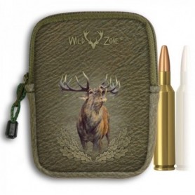 Camouflage Cartridge Holder with Deer Print (10 shots)