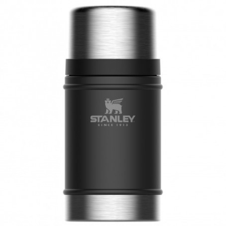 Parforce Lebensmittel-Vakuumkanne Stanley Classic 0,7 l (schwarz)