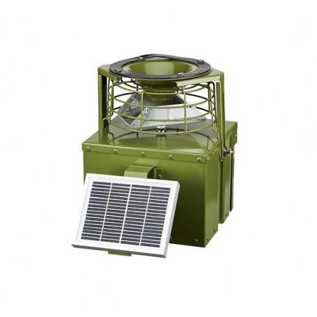 Automatic metal game feeder HUNTERA FeedPro M2 12V with solar panel