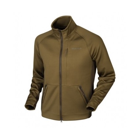 Parforce Harkila Borr Hybrid Fleecejacke (dunkeloliven/weidengrün)