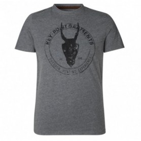 T-Shirt SEELAND Key-Point (grau melagne)