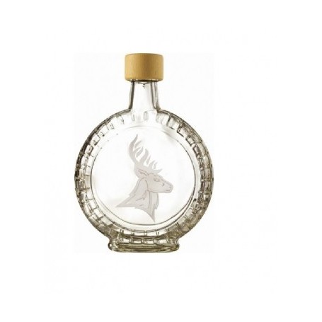 Brandy bottle with deer KOZAP 11/2