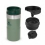 Vacuum flask Stanley Neverleak 0,25 l green